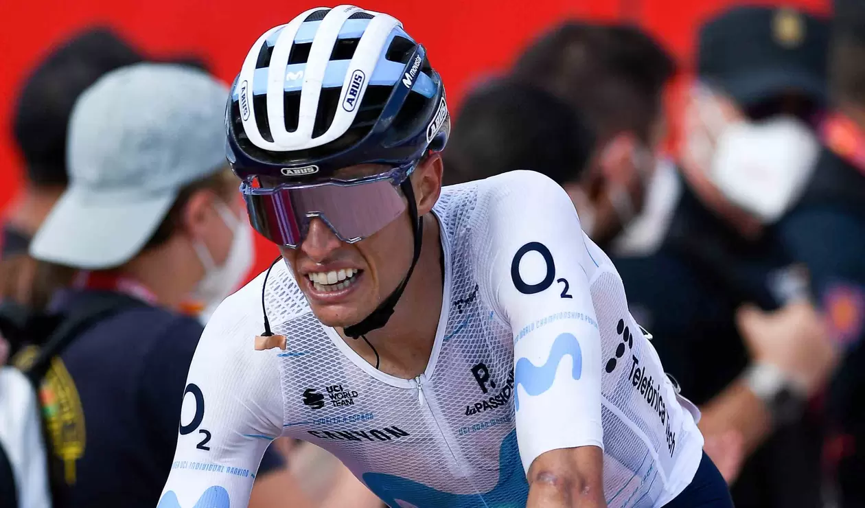 Enric Mas es tercero en la general de la Vuelta a España