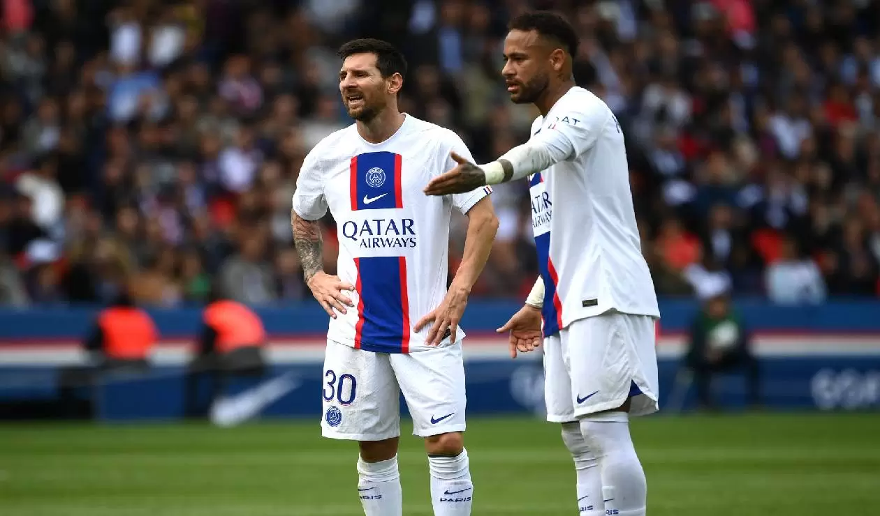 Messi y Neymar, durante su etapa juntos en el PSG