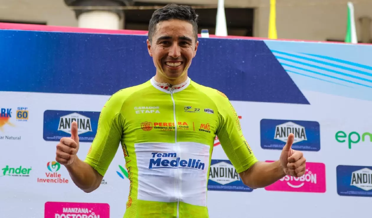 Clásico RCN - Aldemar Reyes, ganador de la etapa