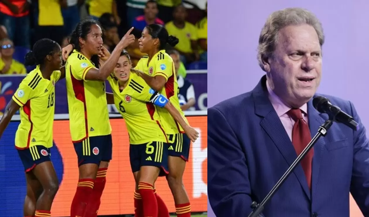 Ramón Jesurún y la Selección Colombia Femenina