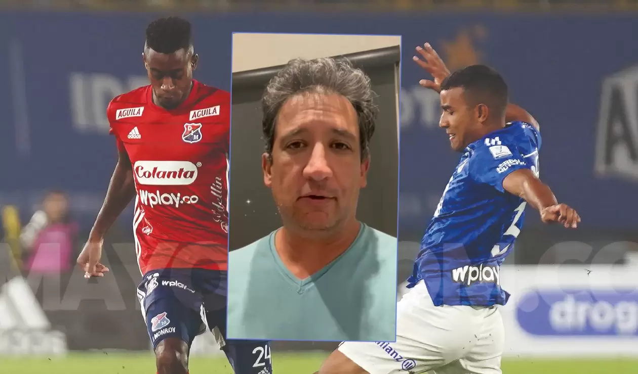Antonio Casale luego del partido Millonarios vs Medellín