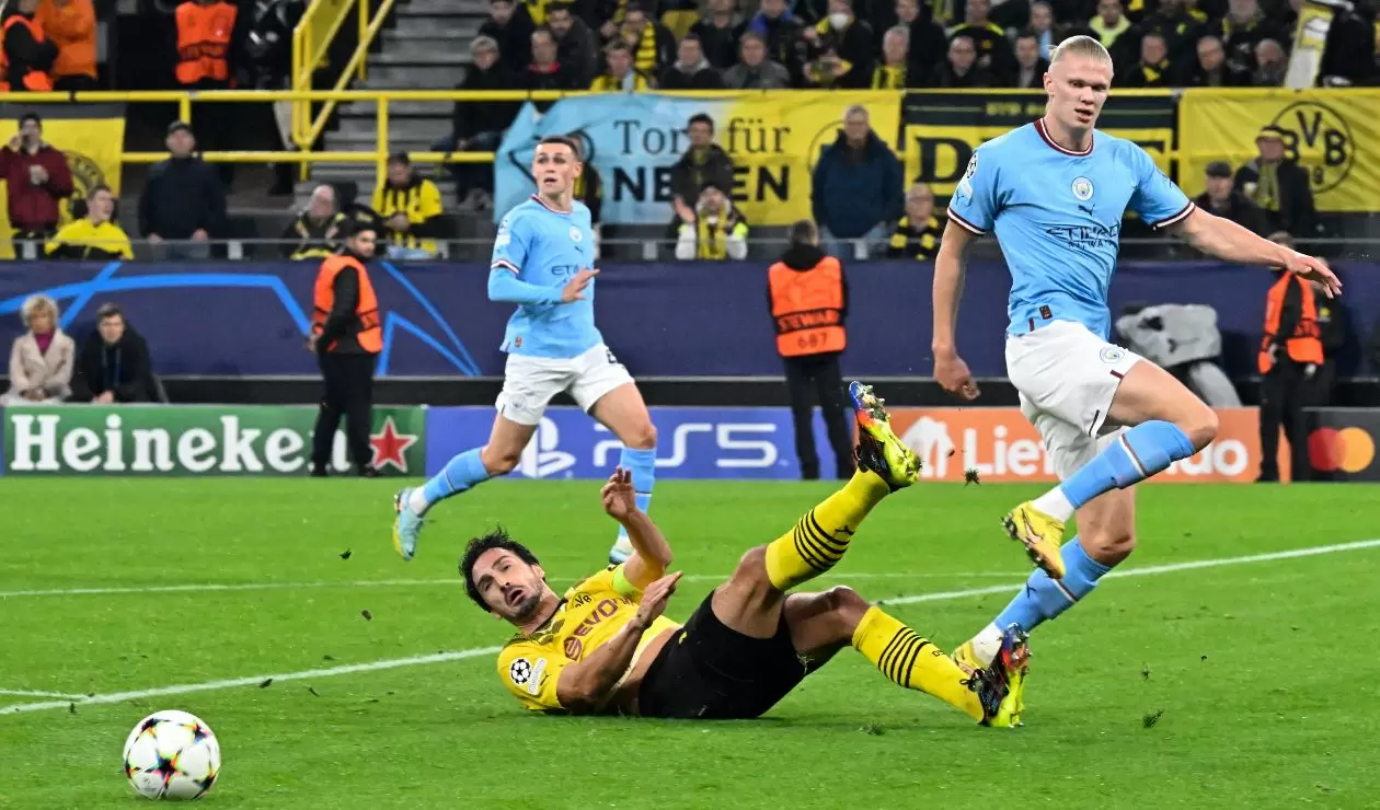 Dortmund vs Manchester City, Champions League