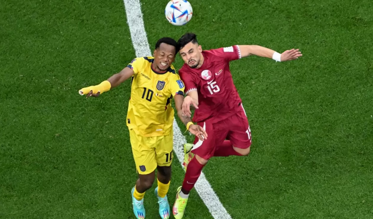 Victoria contundente de Ecuador ante Qatar en el inicio del mundial