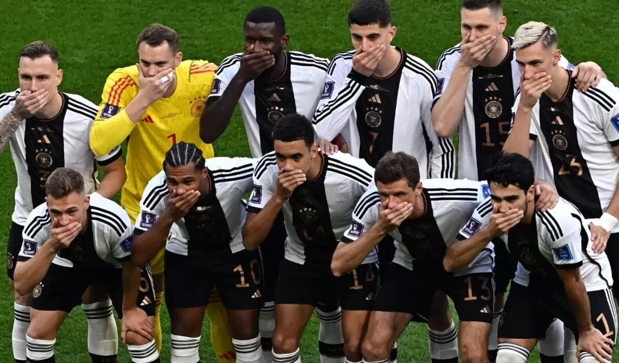 Alemania y su protesta contra la FIFA en el mundial de Qatar