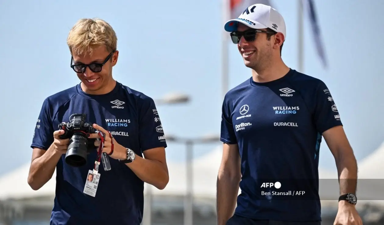 Alex Albon y Nicholas Latifi