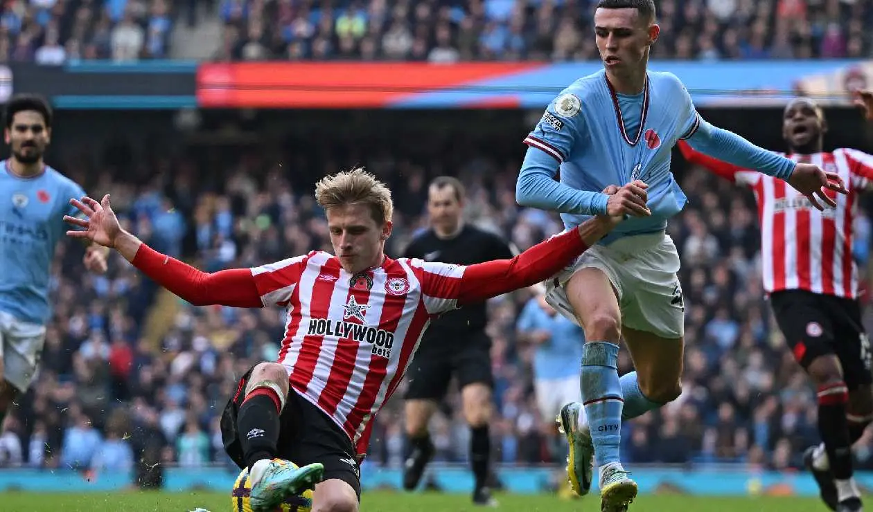 Brentford derrotó a Manchester City