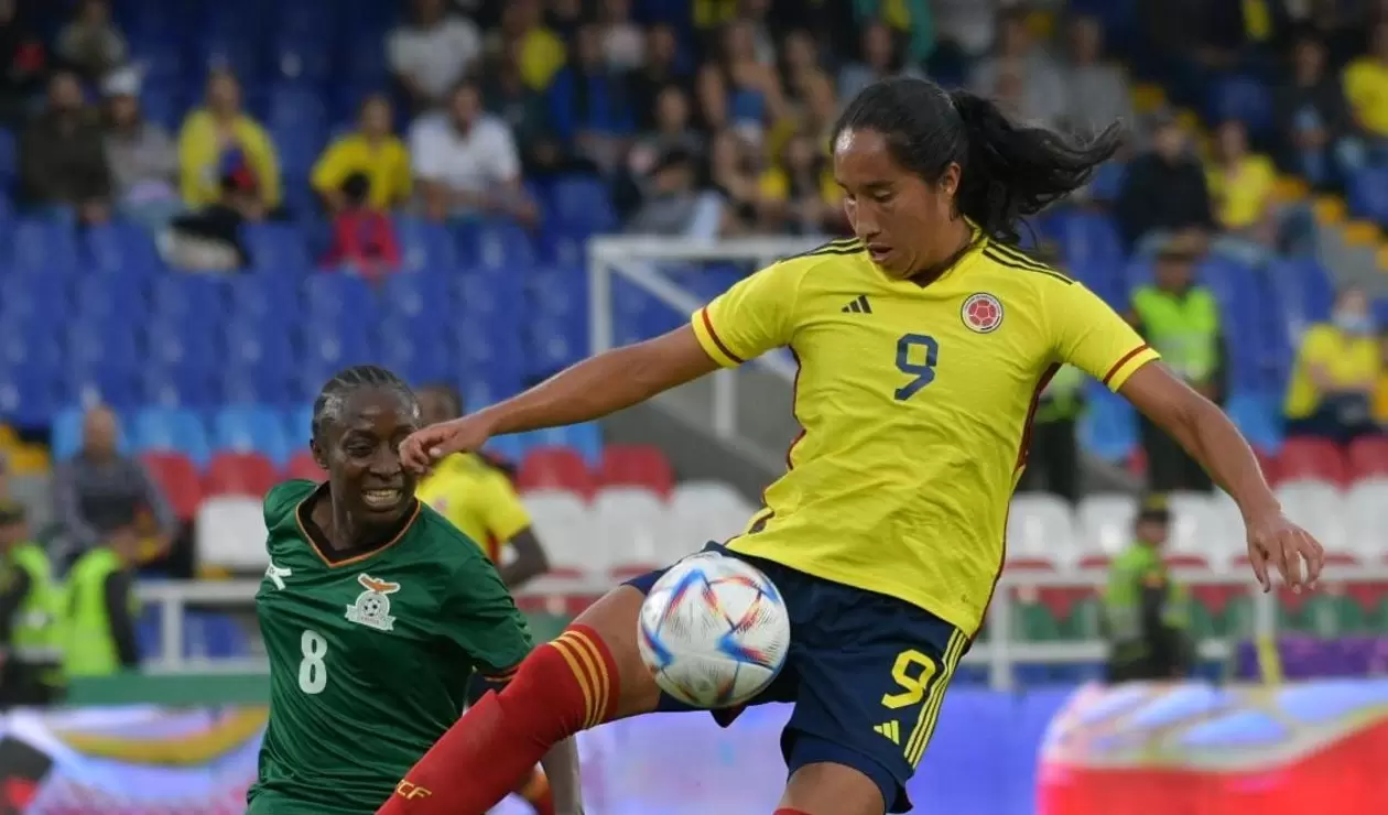 Colombia vs Zambia, amistoso femenino