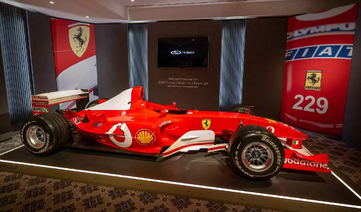 Ferrari de Michael Schumacher