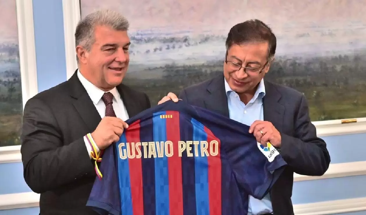 Gustavo Petro - Presidente del Barcelona