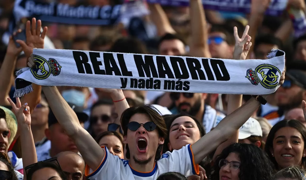 Hinchas del Real Madrid