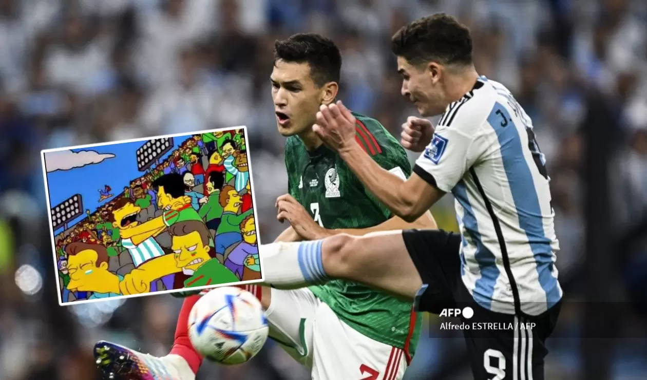 Memes del partido Argentina vs México
