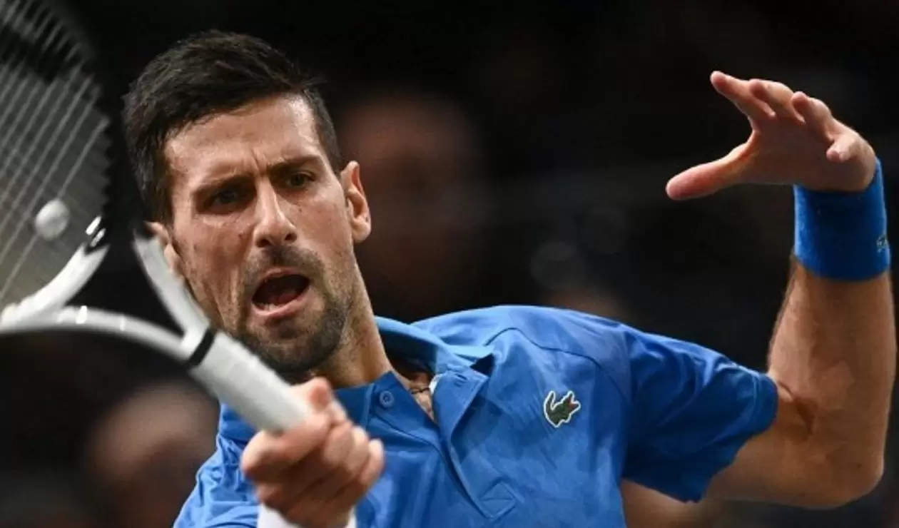 Novak Djokovic, pasó a cuartos del Masters 1000 de París