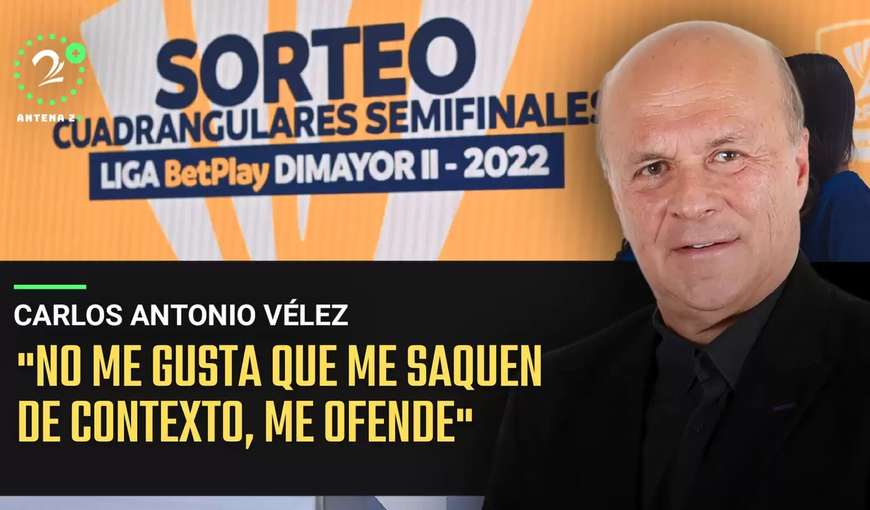 Carlos Antonio Vélez y Palabras Mayores del 1 de noviembre de 2022