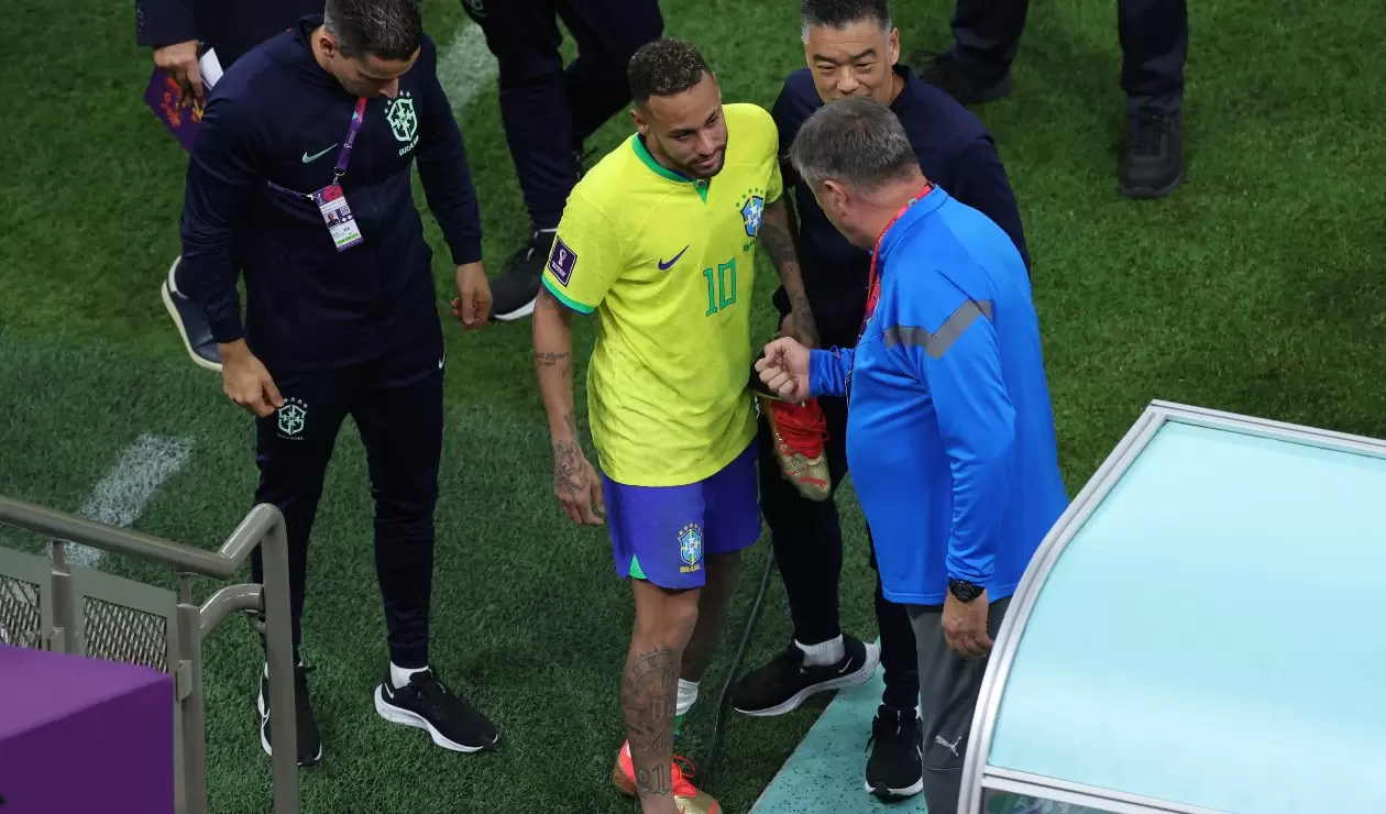 Posible lesión de Neymar con Brasil en el Mundial de Qatar