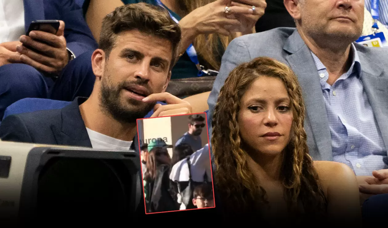 Shakira y Piqué se reencontraron; Momento incómodo