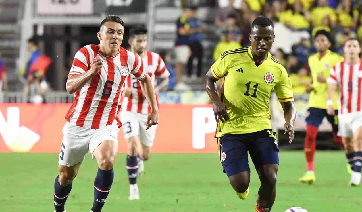 Colombia vs Paraguay, partido amistoso este sábado