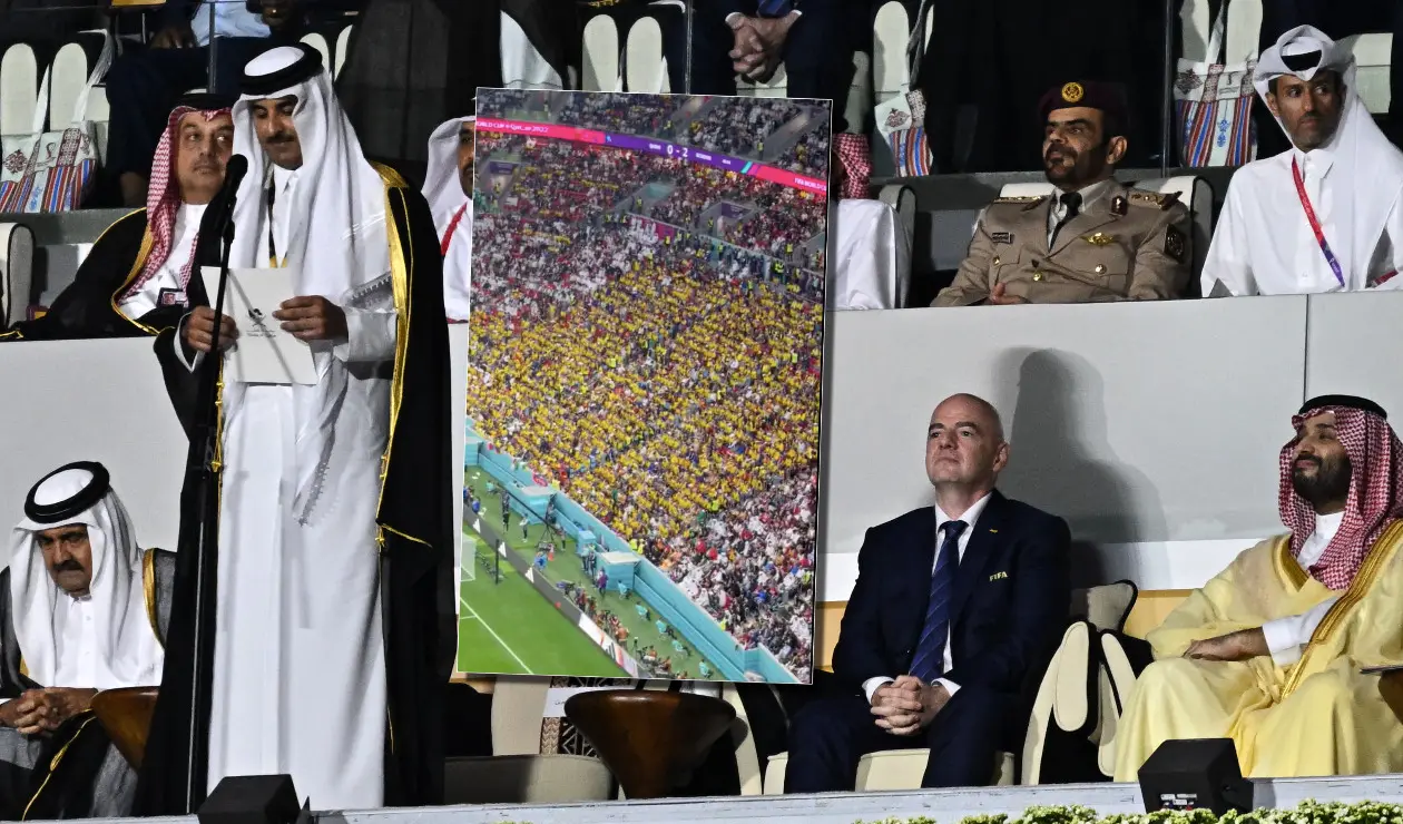 Hinchas de Ecuador y el pedido a las autoridades de Qatar