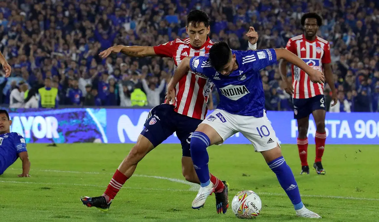 Millonarios vs Junior - Cuadrangulares Liga Betplay 2022-2