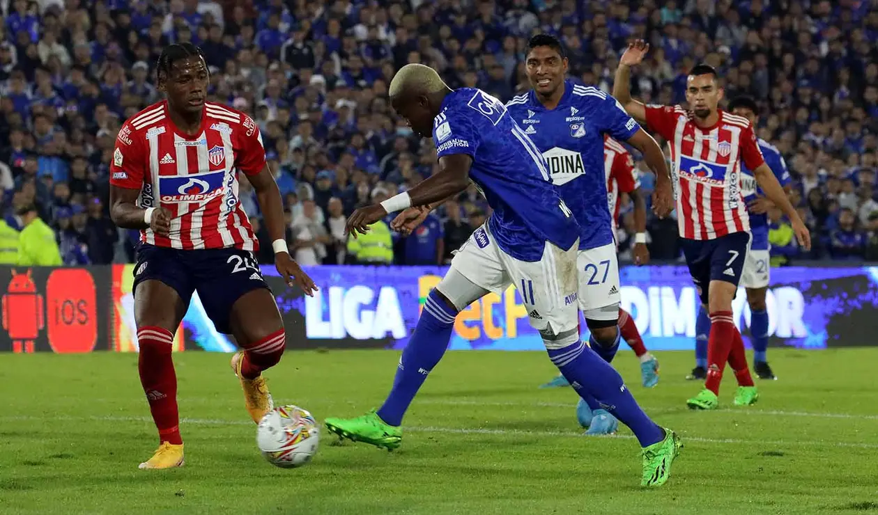 Millonarios vs Junior - Cuadrangulares Liga Betplay 2022-2