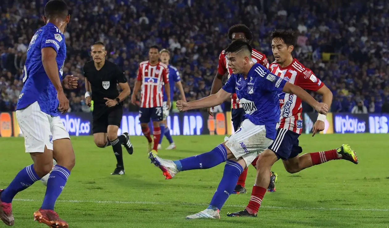 Millonarios vs Junior - Cuadrangulares Liga Betplay 2022-2