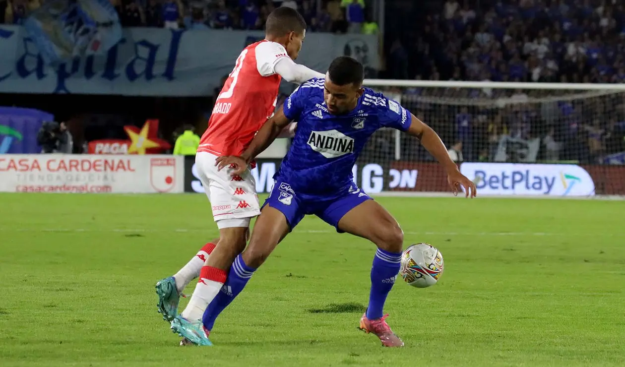 Santa Fe vs Millonarios - Cuadrangulares Liga Betplay 2022-2