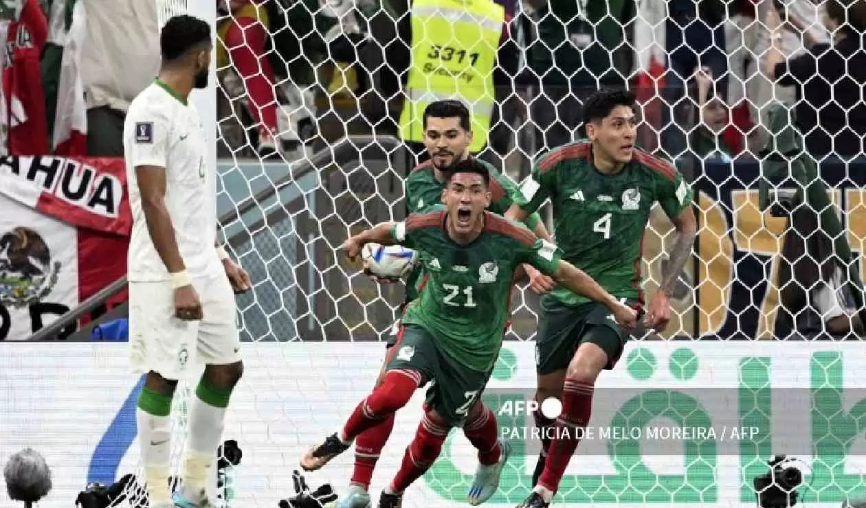 México derrotó a Arabia Saudita