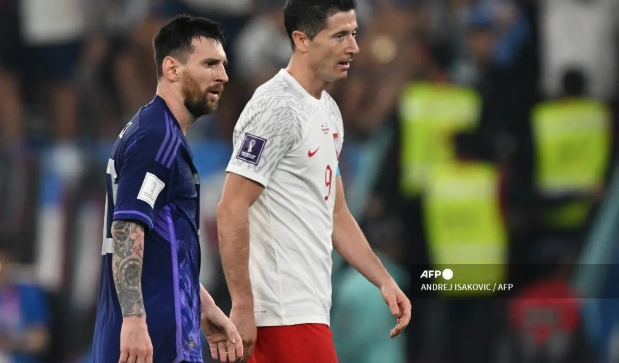 La respuesta de Messi cuando le preguntaron por Lewandowski