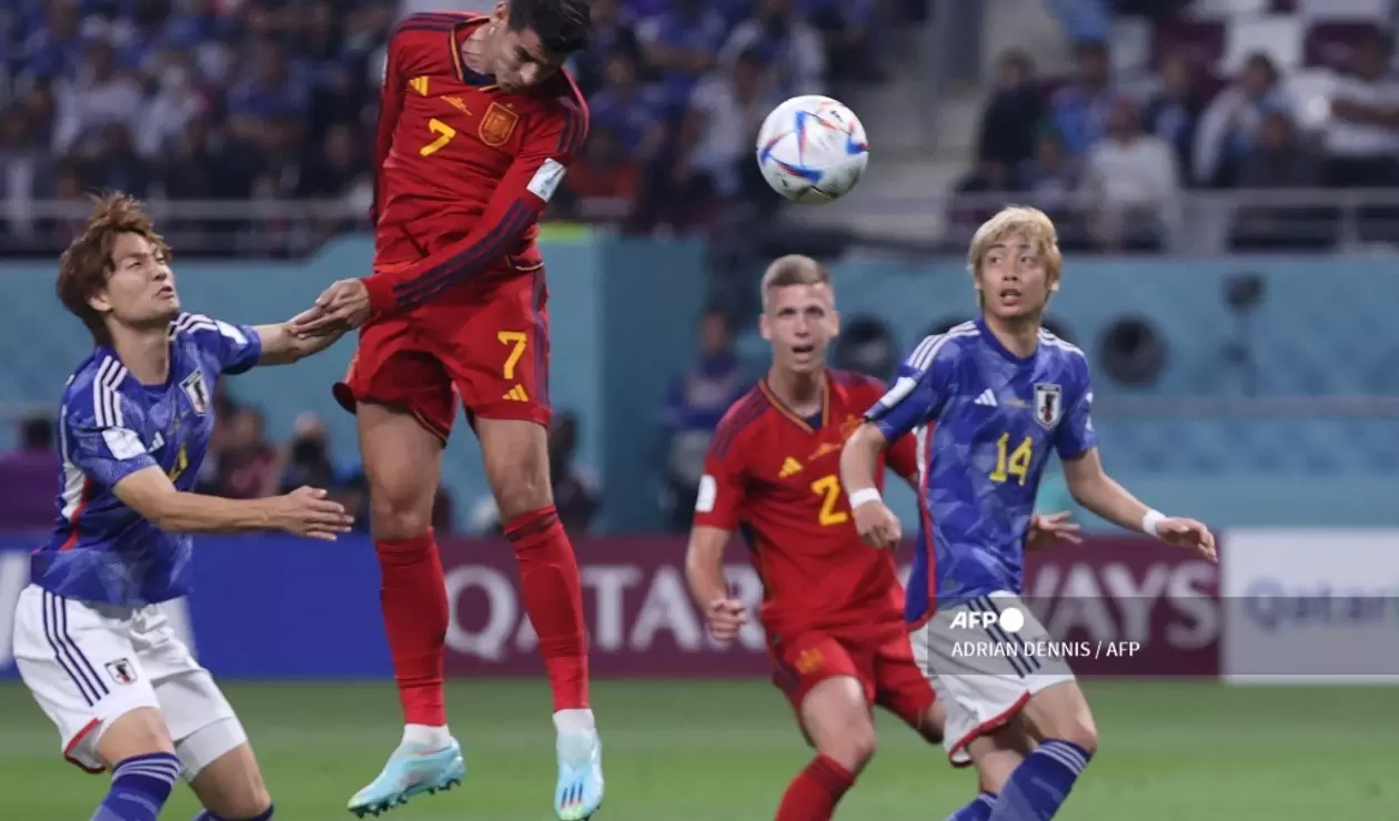 Japón vs España - Mundial Qatar 2022