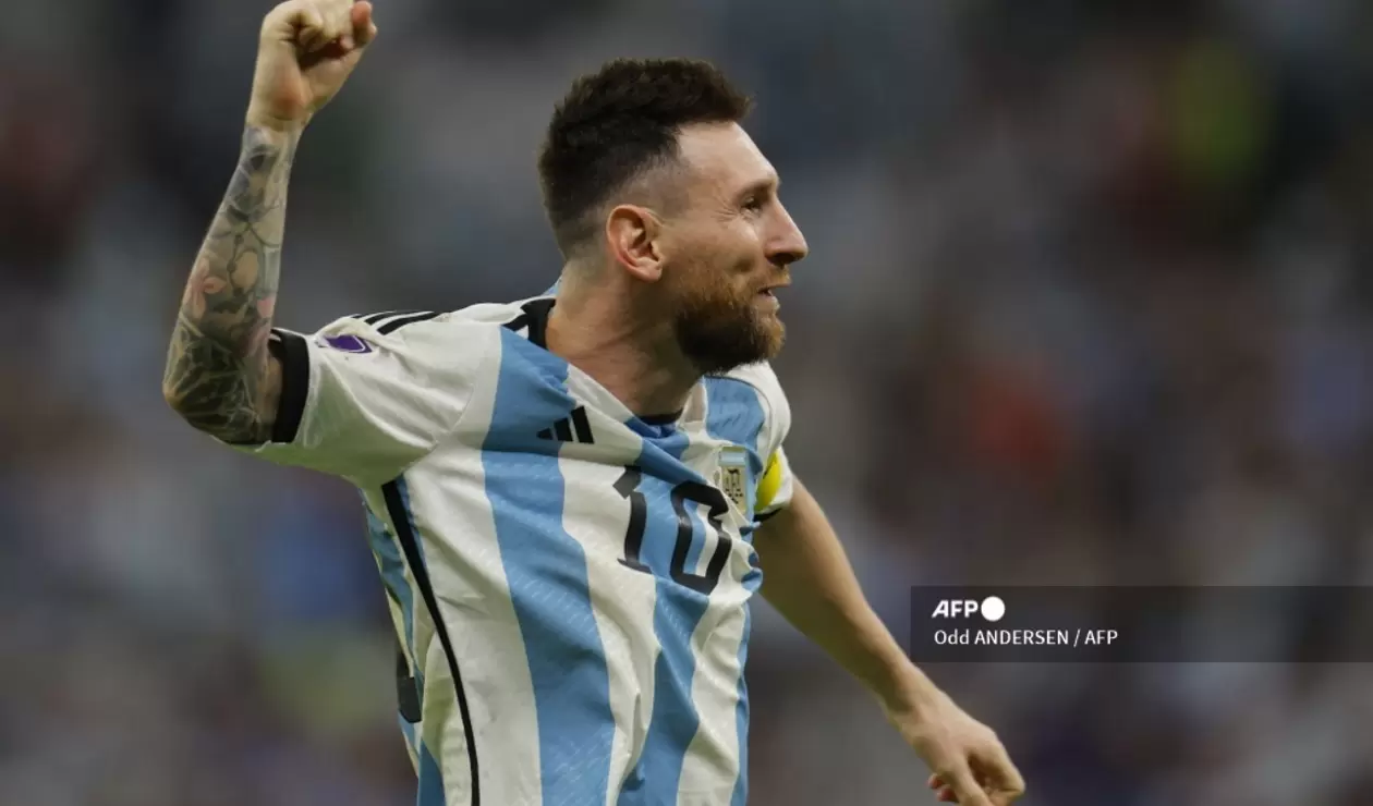 Lionel Messi; Argentina vs Países Bajos