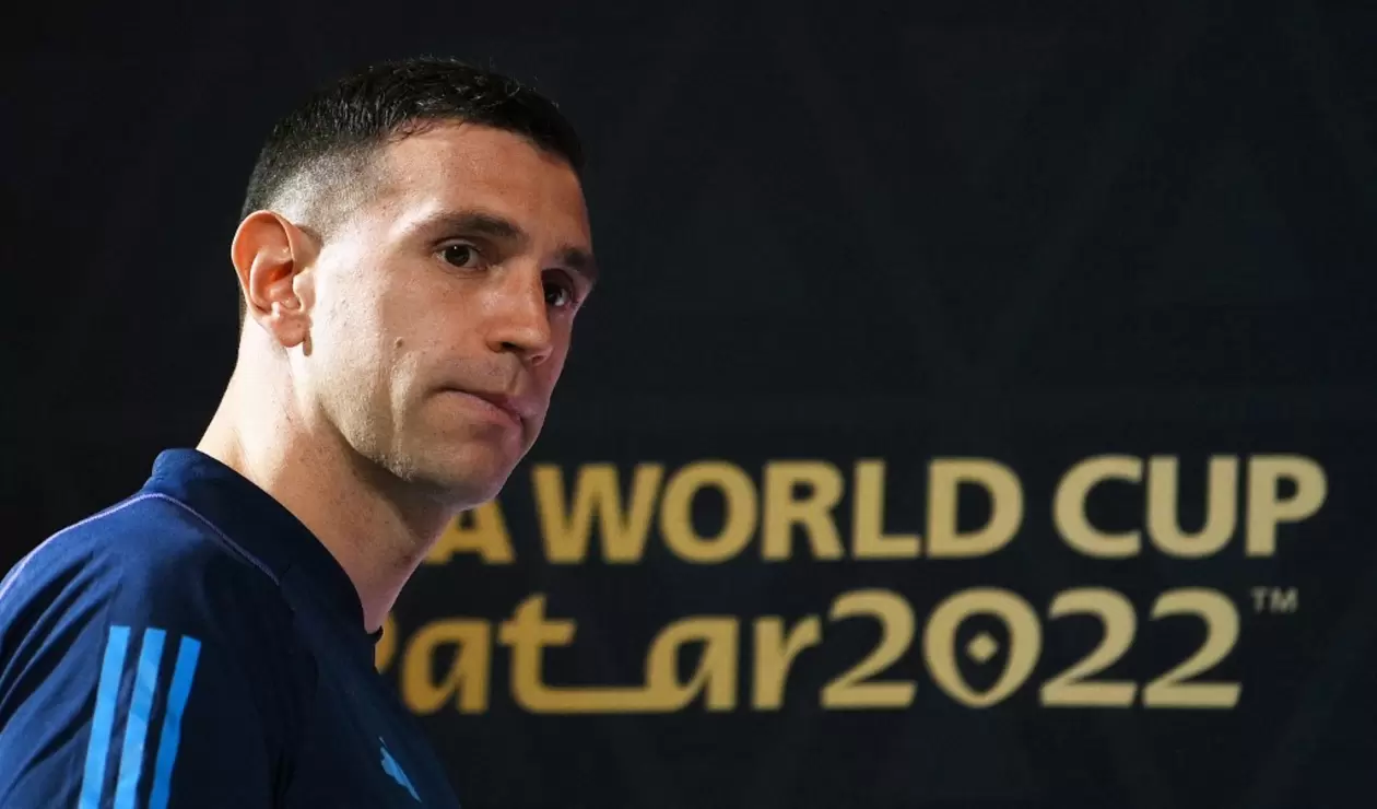 Emiliano Martínez, arquero de Argentina en el Mundial de Qatar 2022