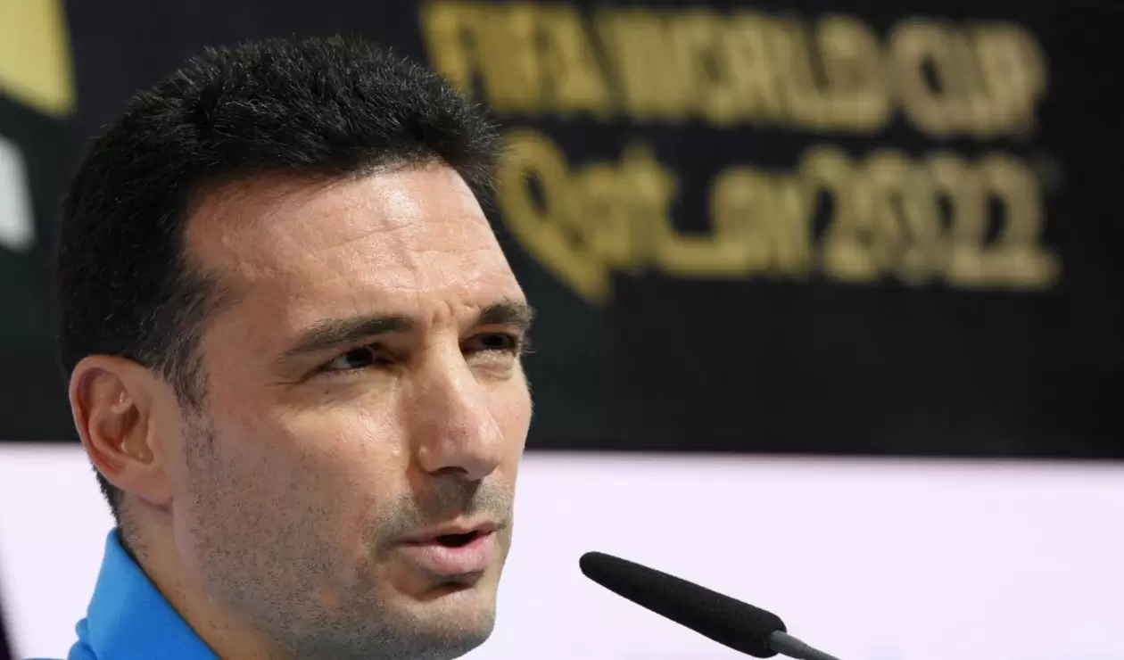 Lionel Scaloni, técnico de Argentina en el Mundial Qatar 2022
