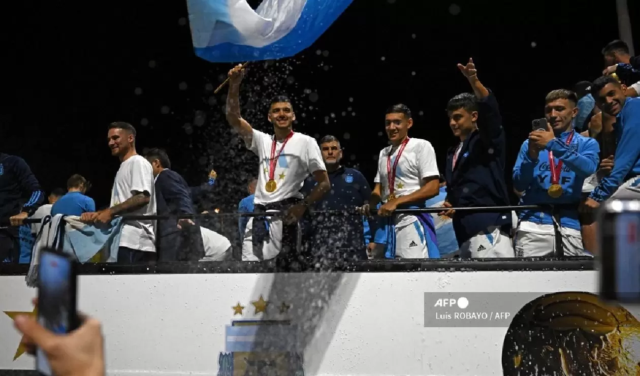 Argentina celebra título Mundial