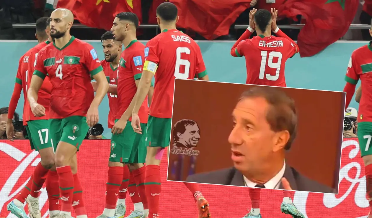 Carlos Bilardo hablando de Marruecos
