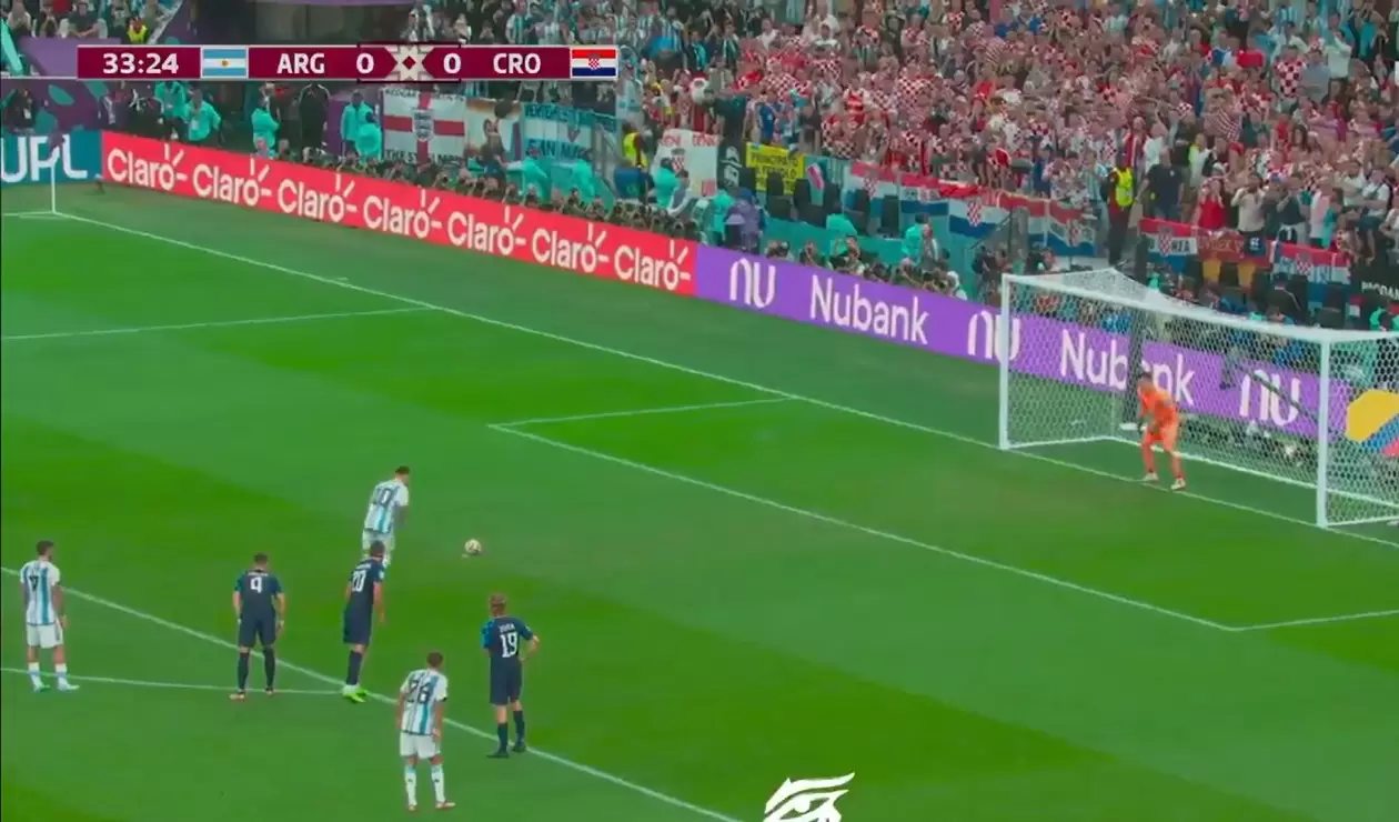 Gol Argentina de Messi ante Croacia semifinal Mundial