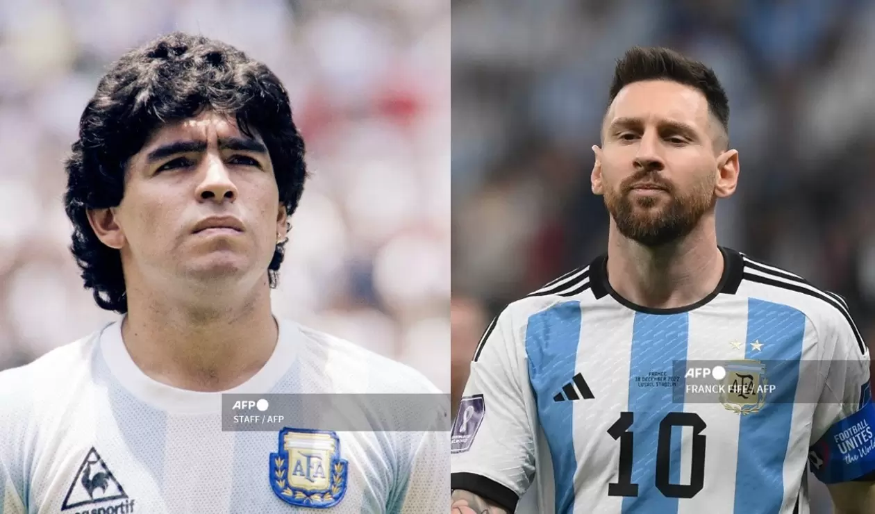 Messi - Maradona