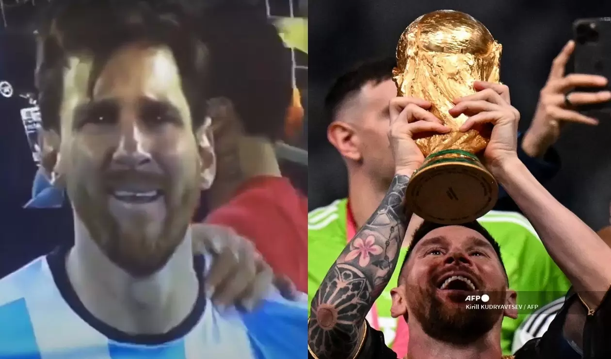 Messi celebra Mundial Qatar 2022
