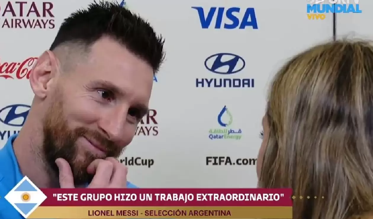 El emocionante mensaje para Messi de una periodista argentina
