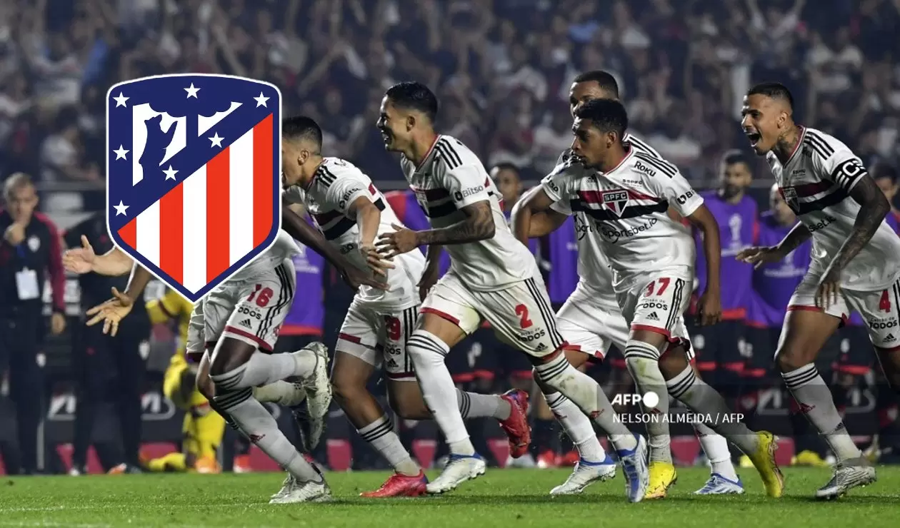 Un ex Atlético de Madrid llega a Sao Paulo para 2023