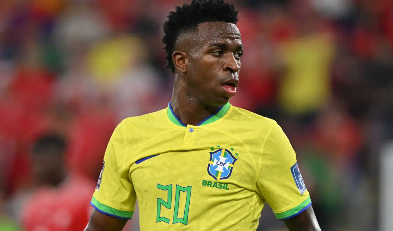 Vinicius, figura de Brasil en el Mundial Qatar 2022