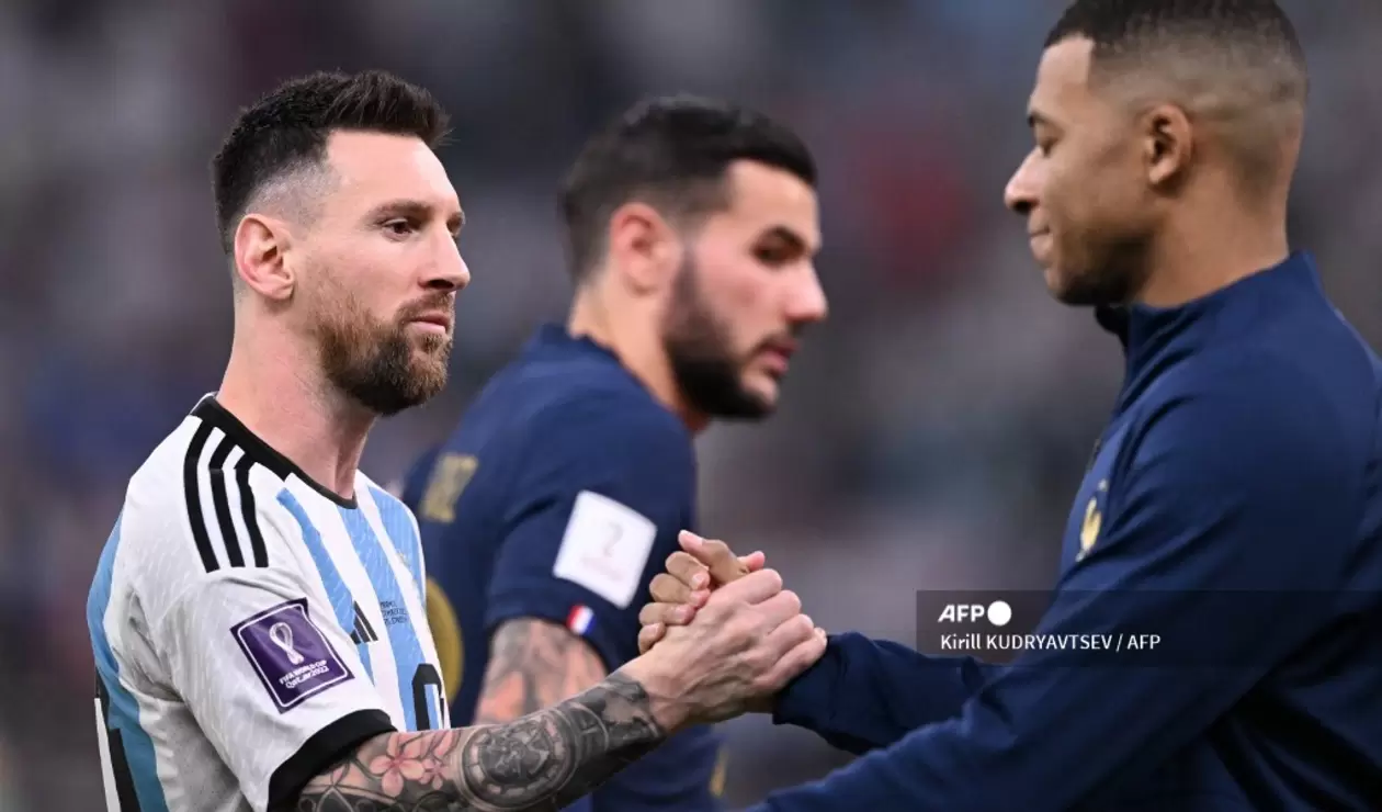 Messi y su frío encuentro con Mbappé antes de la final del mundial