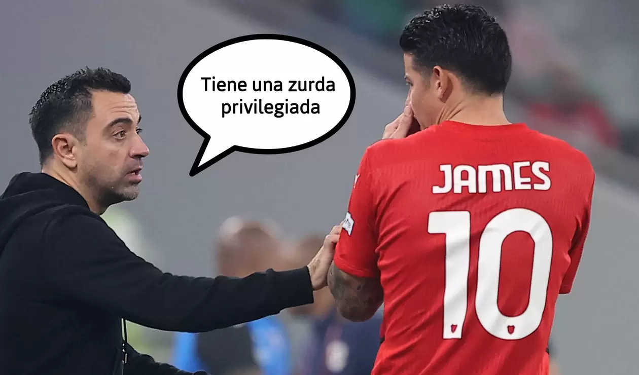 Xavi elogia a James Rodríguez