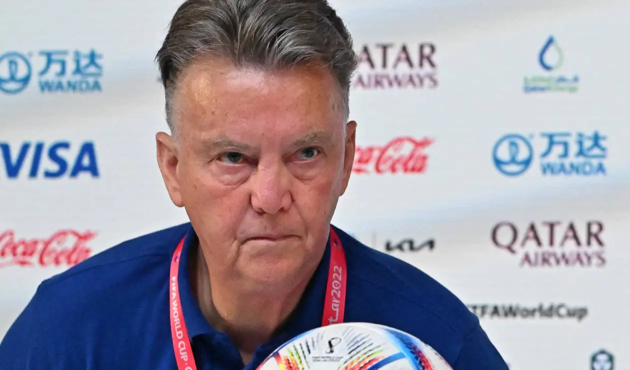 Louis Van Gaal, técnico de Países Bajos en la previo del partido ante Argentina