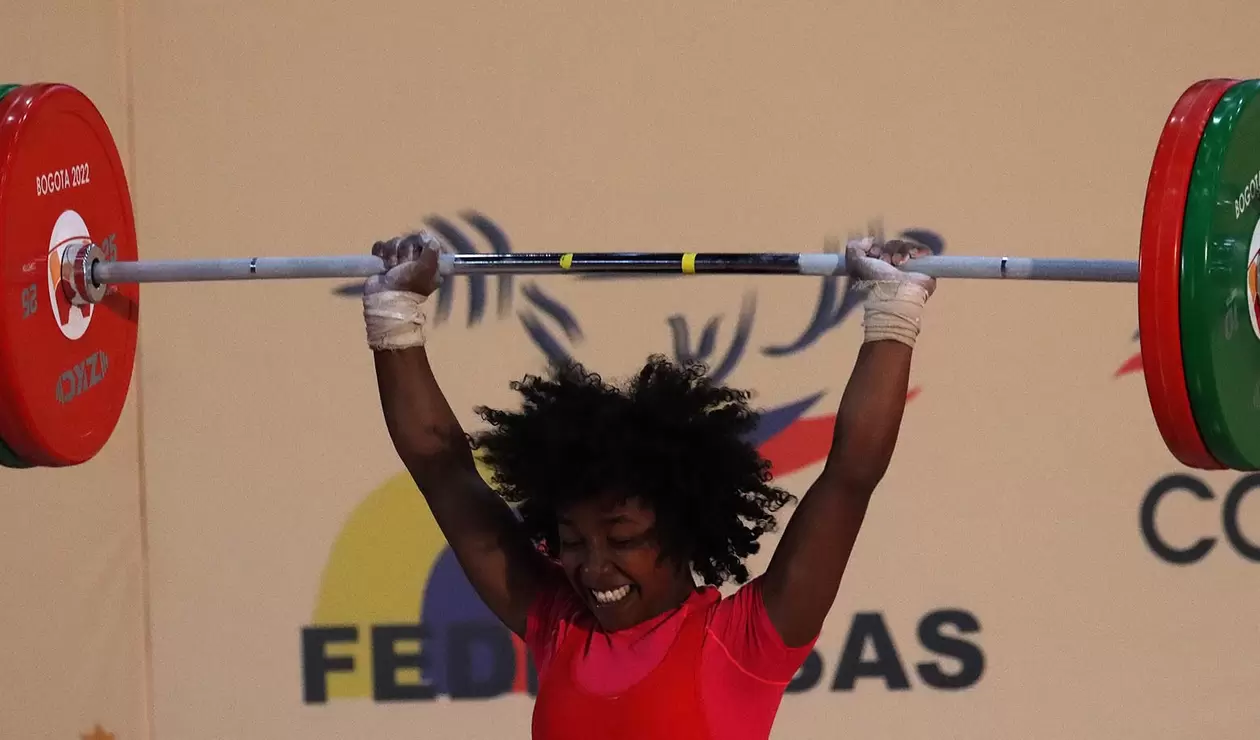 Rosina Randafarison (Madagascar) Campeonato Mundial de Pesas 2022
