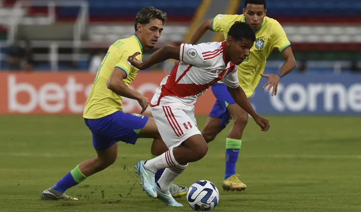 Perú vs Brasil - Sudamericano Sub-20 2023