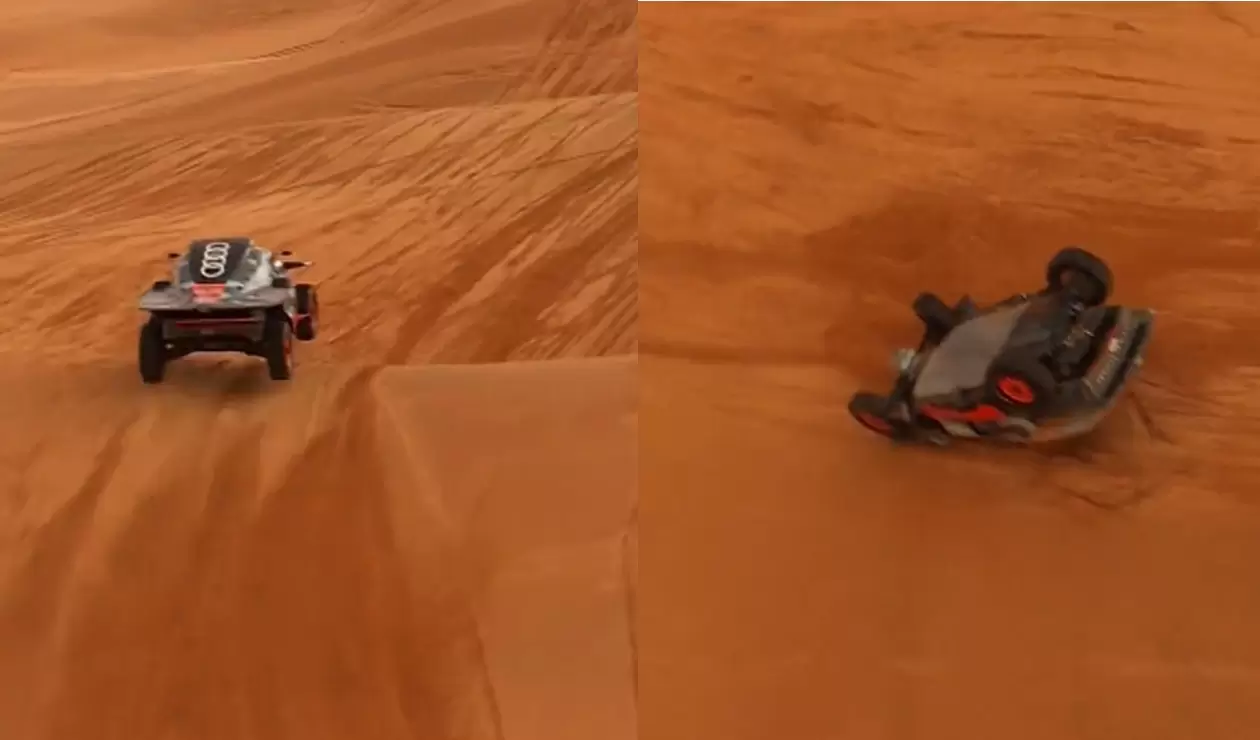 Accidente Carlos Sainz Rally Dakar
