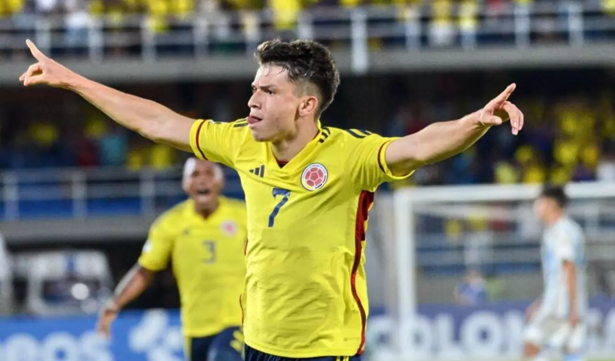 La Selección Colombia fue segunda del grupo A del Sudamericano sub 20