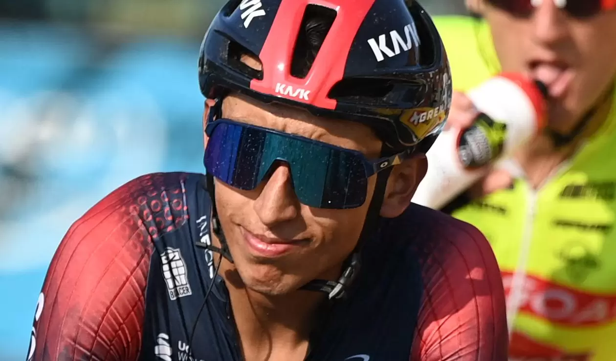 Egan Bernal, líder del equipo Ineos en la Vuelta a San Juan 2023
