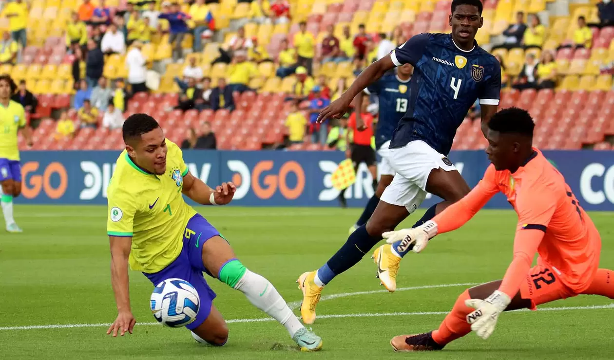 Brasil vs Ecuador, Sudamericano sub 20
