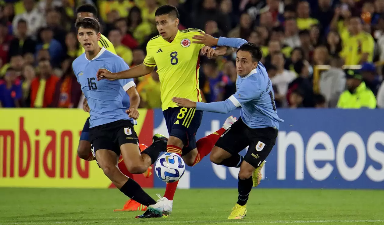 Colombia vs. Uruguay: la prueba de Cárdenas y sus jugadores en el hexagonal  final Sub 20