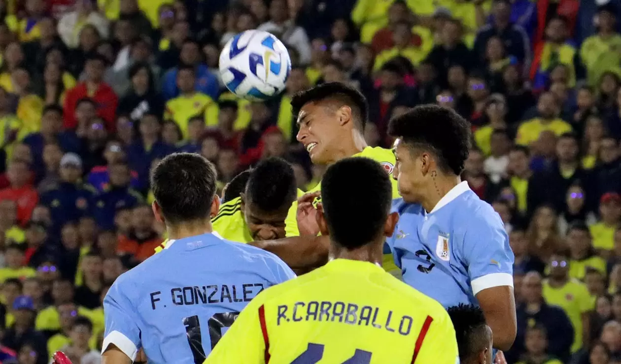 Uruguay vs Colombia, Sudamericano Sub 20